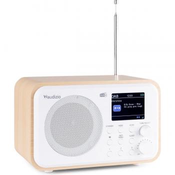 Audizio Milan Radio Portable DAB + BT con Batería Color Blanco 102210
