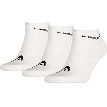 Head Sneaker 3p Unisex Calcetines, Blanco, 39/42