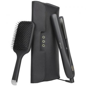 Set de Regalo Ghd Gold Pack con Cepillo y Tecnología Dual Zone, Negro