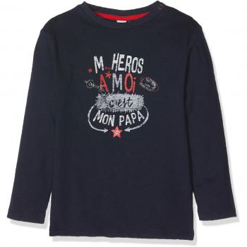 3 Pommes tee-Shirt 3M10003, Camiseta para Bebés, Azul
