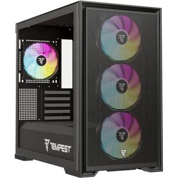 Tempest Stronghold ARGB M-ATX Cristal Templado USB 3.0 Negra