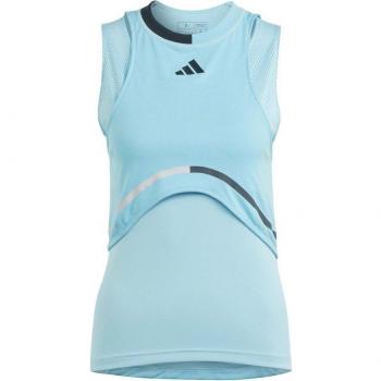adidas Aeroready Pro Tennis Match Camiseta De Tirantes Mujeres - Azul Claro, Multicolor