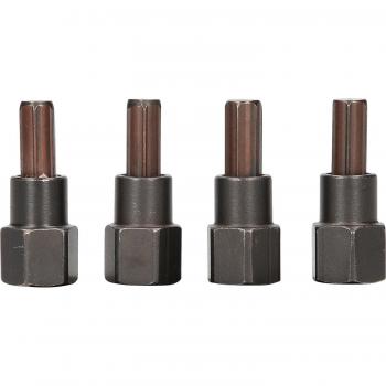 Extractor KS TOOLS 913.1512, herramienta de extracción de rodamientos y piezas cilíndricas, fabricada en acero al carbono, con un diseño robusto y duradero, incluye garras ajustables para adaptarse a diferentes