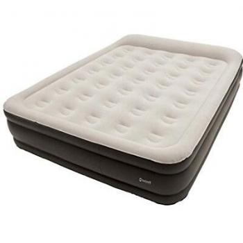 Outwell Flock Superior Double con Bomba integrada, Unisex Adulto, Gris/Blanco, Talla única