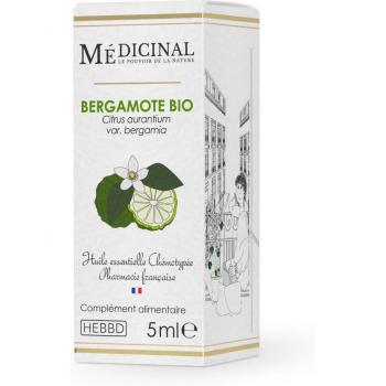 Aceite Esencial de Bergamota Medicinal Ecológico 5ml