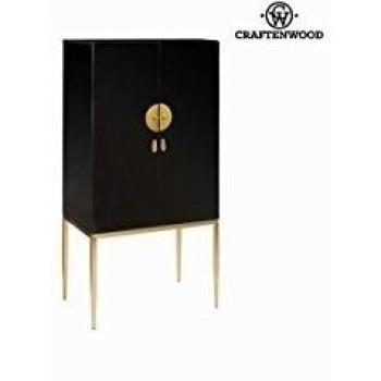 Credenza alta classy nera lac - Modern Collezione by Craften Wood