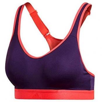 adidas Sujetador Deportivo para Mujer Stronger For It Racer, Color Morado, Talla XS