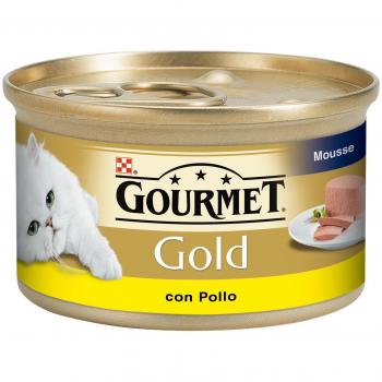 Purina Gourmet Gold Savoury Mousse with Chicken Wet Cat Food - 24 Cans