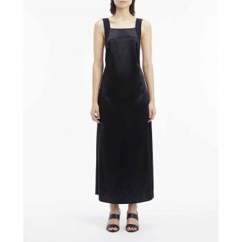 Calvin Klein - Vestido de tirantes satinado