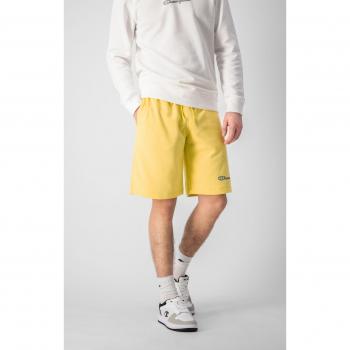 Pantalón Corto Champion Translucent Script Logo para hombre en color amarillo