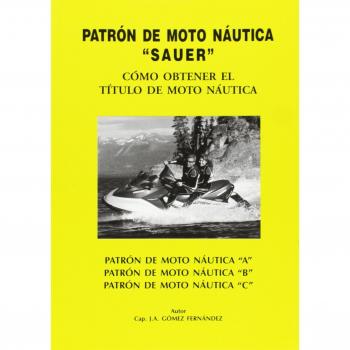 Patrón de moto náutica Sauer