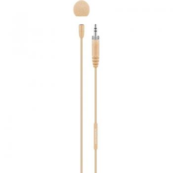 Sennheiser MKE Essential Omni Clip-On Microphone, Beige, 3.5mm Connector