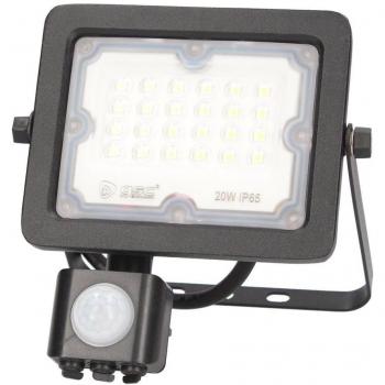 Proyector LED con Sensor de Movimiento 20W 6500K IP65 Negro