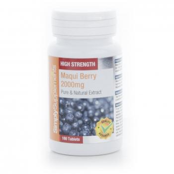 Bayas de Maqui - Apto para veganos - 180 Comprimidos - SimplySupplements