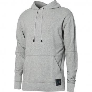 Sudadera con capucha Saxx 3Six Five para hombre, color gris, talla S