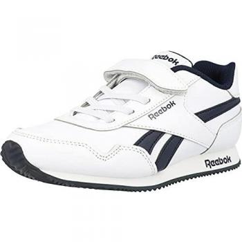 Reebok Royal CLJOG 3.0 1V, Zapatillas de Running, Blanco/Maruni/Blanco, 33 EU