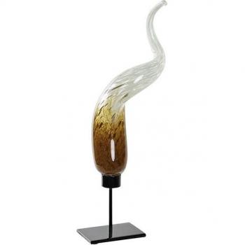 Figura Decorativa DKD Home Decor Cristal Metal 12 x 7 x 47 cm
