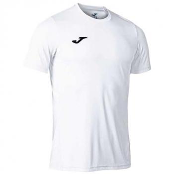 Camiseta de fútbol Joma Winner II manga corta hombre blanco