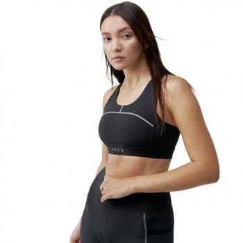 Born Living Yoga Carole Sports Top de Alta Sujeción Negro XS para Mujer
