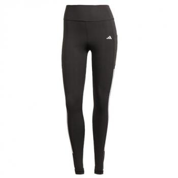 adidas Women's Optime 3 Stripes Long Leggings Black 2XS
