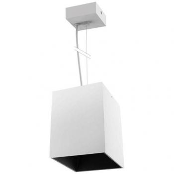 Prolux Suspend Housing Square 135 - Lámpara de techo blanca