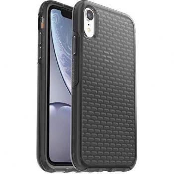 Otterbox Pack Clear Case, Funda Anti Caídas Fina, Color Transparente/Negro y Protector de Pantalla Cristal Templado Performance Glass para iPhone XR