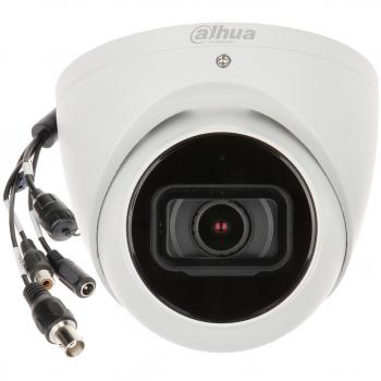 Cámara Domo 4 en 1 Dahua HAC-HDW2249T-A-NI-0360B Full Color 1080p WDR Starlight 3.6mm IP67 con Micrófono y Audio
