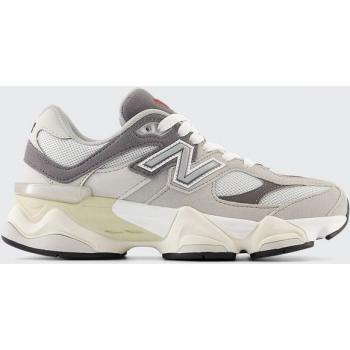 New Balance 9060 Unisex Leather Sneakers - Grey - Size 5/38