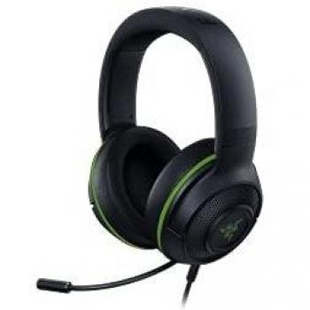 Razer Kraken X for Console - Gaming Headset, Auriculares de juego ultraligeros para Xbox One con sonido envolvente 7.1, controles integrados, verde