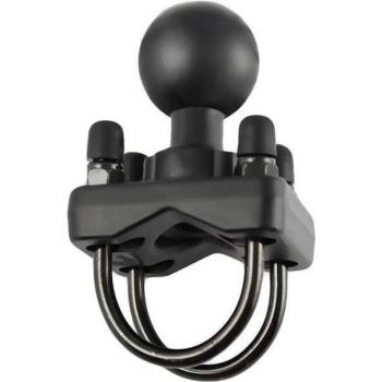 Base de Montaje RAM para Tubo/Carrete con Doble Perno en U, Tamaño C (RAM-235-1U)