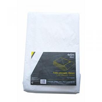 TOLDO MULTIUSO NIVEL REFORZADO 115G/M2 POLIETILENO BLANCO 05X08MT NV73081