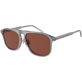 Giorgio Armani AR8212F Asian Fit 6070C5 Men's Grey Sunglasses 58mm