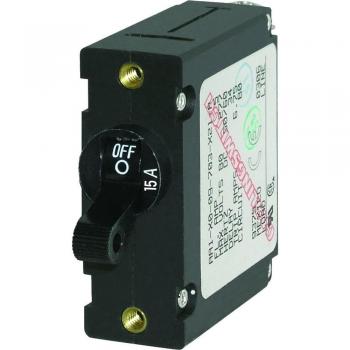 Disyuntor Magnético Mundial AC/DC de Un Polo 15A Blue Sea Systems 7208