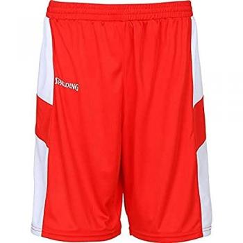 Pantalones Cortos de Baloncesto Spalding All Star Rojo/Blanco XL Unisex Adulto