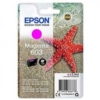Epson C13T03U34010 Adecuado para XP2100 Tinta Magenta Nr.603 2,4ml