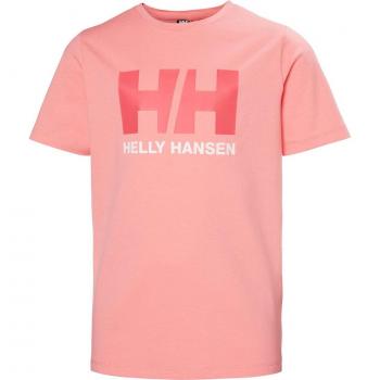 Camiseta Helly Hansen HH Logo coral para niño y niña