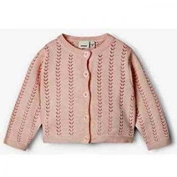 NAME IT Nbfhesine LS Short Knit Card Suéter cárdigan, Potpourri, 68 para Bebés