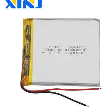 3.7V 1800mAh 6.66Wh Rechargeable LiPo Battery Replacement for PDA PSP Power Bank Portable Lamp