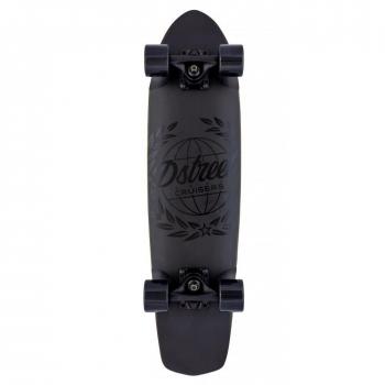 Monopatín Crucero D Street Atlas 28 Negro para Adultos Unisex