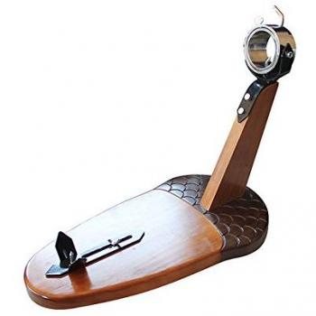 Cocina Enamel Jamonero Giratorio Bellota, Madera, Cerezo, 23 x 60 x 30 cm