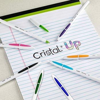 Bolígrafo BIC Cristal Up Azul Claro