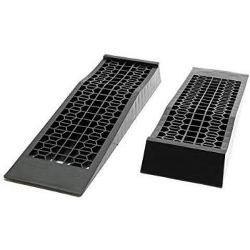Rampas de Acceso Planas de Plástico para Vehículos - Set de 2 Uds. - Capacidad 3 Toneladas