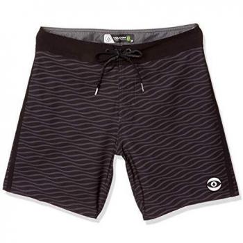 Volcom Levstone Vibes Mod Bañador, Hombre, Black, 28