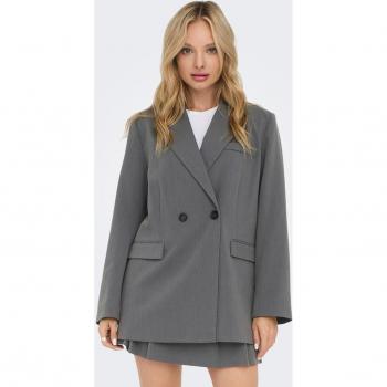 Blazer de mujer oversize gris ONLY Tilly con botones