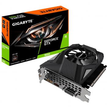 Gigabyte GeForce GTX 1650 D6 OC V4 (4GB GDDR6/PCIe 3.0/1620MHz/12000MHz) - Tarjeta Gráfica Gaming NVIDIA