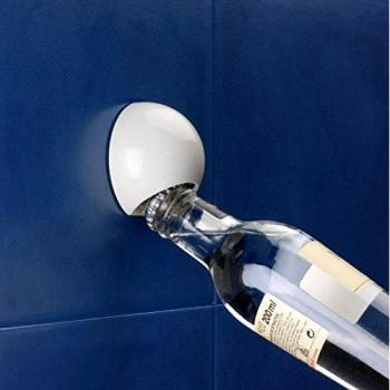 INOFIX Descapsulador mural adhesivo blanco Abrelatas manuales
