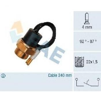 FAE 37460 Interruptor de temperatura, ventilador del radiador