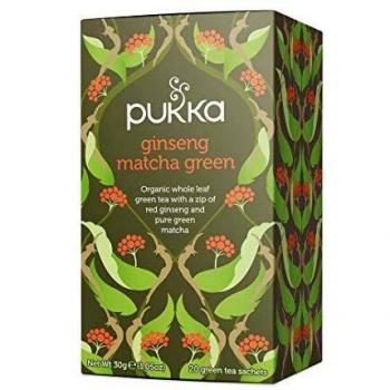 Té Verde Matcha Ginseng Pukka 20 bolsitas