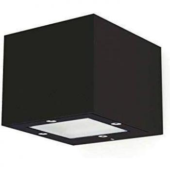 Aplique LED COB IP65 3000K Antracita DOPO 157B-L01G8B-04