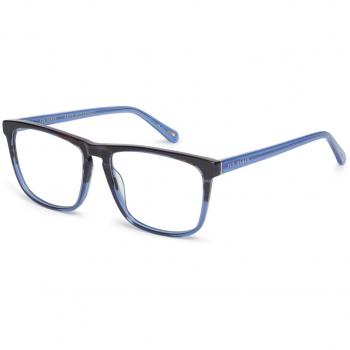Gafas Graduadas Ted Baker TB 8229 Cornell 160 para Hombre, Lentes Recetados, Color Negro, Tamaño 56